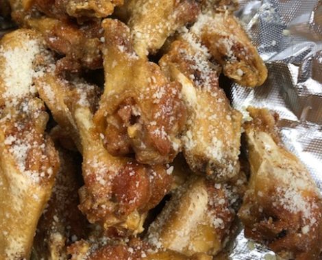 Garlic Parm Wings